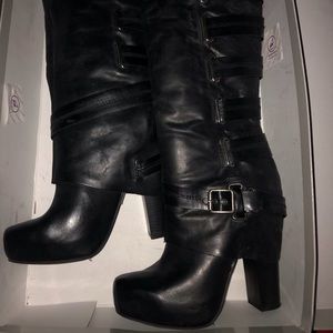 Jessica Simpson size 8.5 leather boots